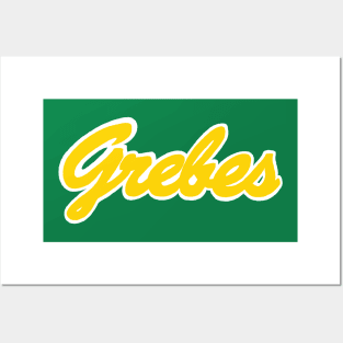 Grebes Baseball Logo Posters and Art